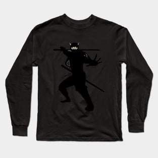 Ninja Cat Long Sleeve T-Shirt